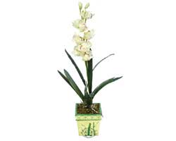 zel Yapay Orkide Beyaz   Mardin online ieki , iek siparii 