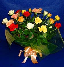  Mardin hediye çiçek yolla  13 adet karisik renkli güller