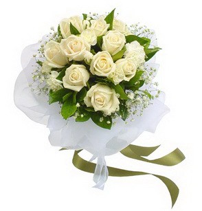  Mardin online çiçekçi , çiçek siparişi  11 adet benbeyaz güllerden buket