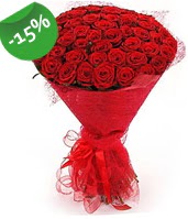 51 adet kırmızı gül buketi özel hissedenlere  Mardin çiçek siparişi sitesi 