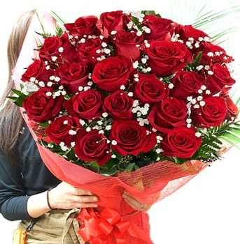 Kız isteme çiçeği buketi 33 adet kırmızı gül  Mardin çiçek gönderme sitemiz güvenlidir 