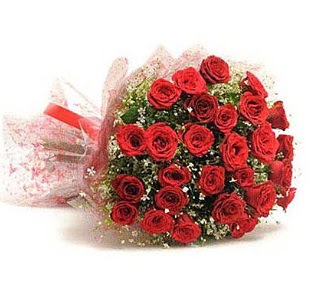 27 Adet kırmızı gül buketi  Mardin ucuz çiçek gönder 